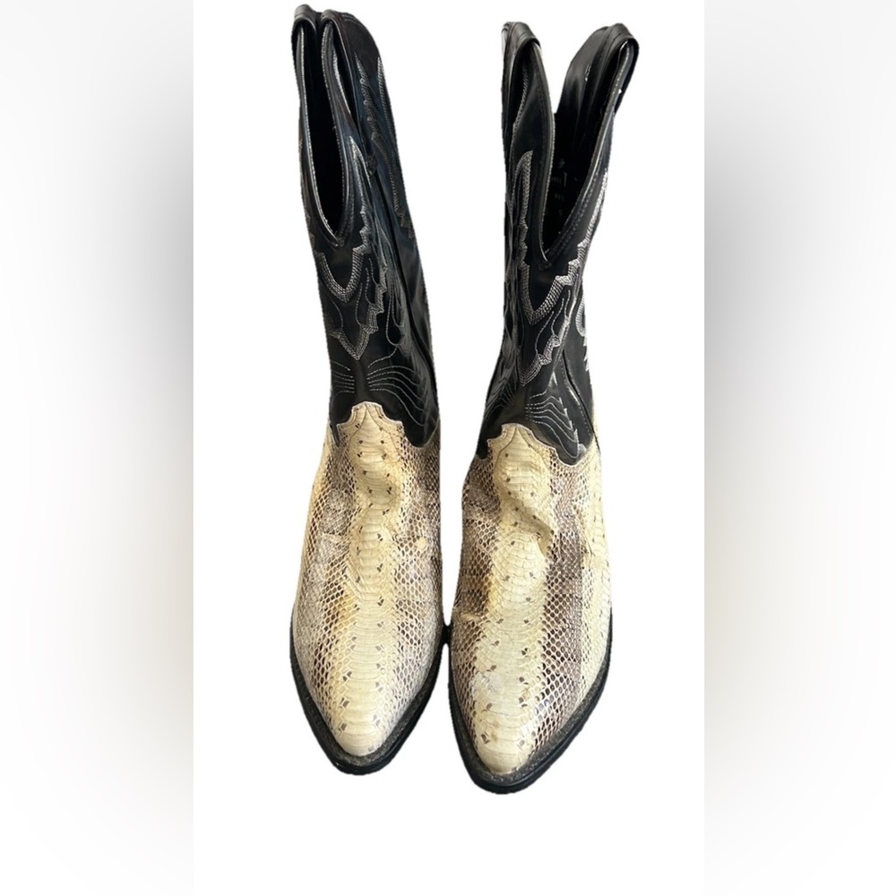 Men’s Laredo Genuine, Python, Snake Skin, Cowboy … - image 2